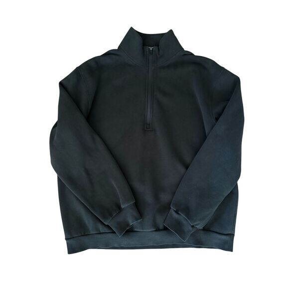 Lululemon Men’s Steady State Half Zip In Black - Picture 8 of 10